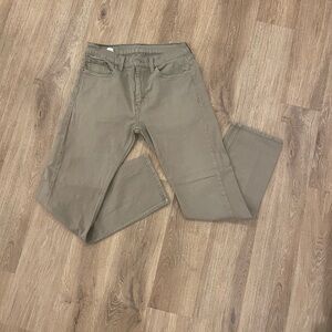 Levi's Men's Pants in Olive Green